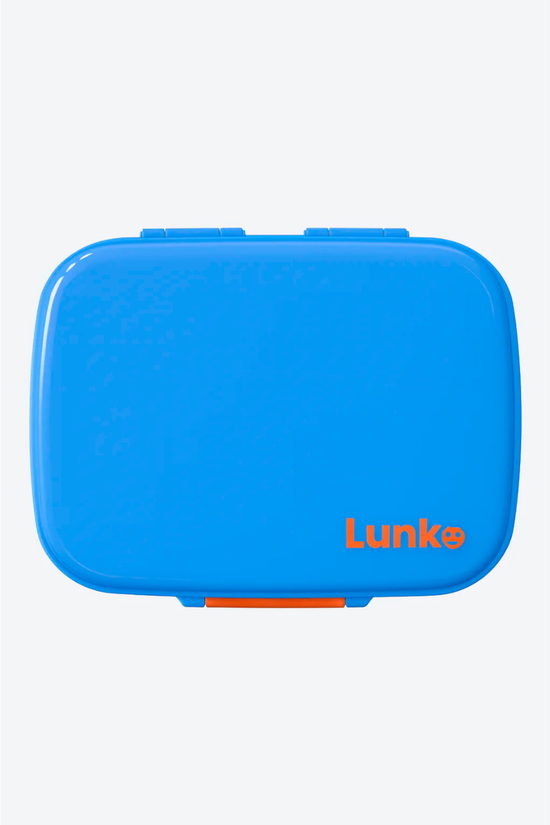 LONCHERA BENTO ACERO INOXIDABLE  AZUL - LUNKO