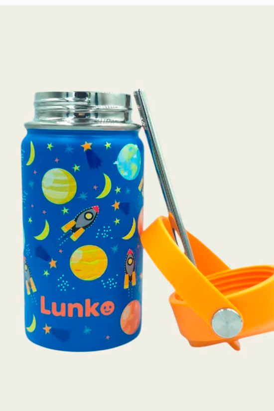 BOTELLA TÉRMICA 350 ML PLANETAS - LUNKO