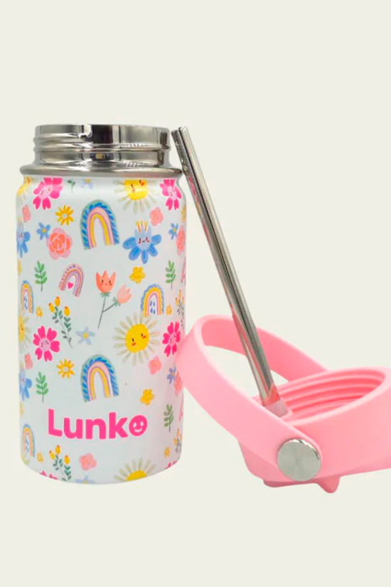 BOTELLA TÉRMICA 350 ML ARCOÍRIS - LUNKO