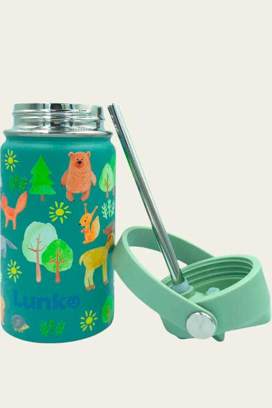 BOTELLA TÉRMICA 350 ML ANIMALES - LUNKO