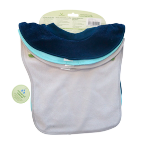 PACK 3 BABEROS IMPERMEABLES POLERA BLUE GREEN SPROUTS