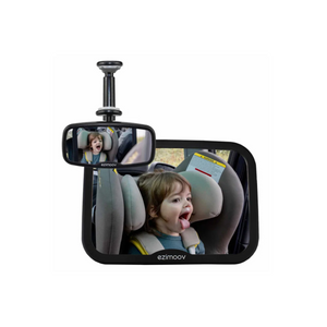 PACK 2 ESPEJO RECTANGULAR DE BEBÉ PARA AUTO EZIMOOV