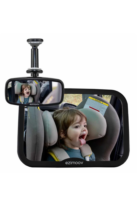 PACK 2 ESPEJO RECTANGULAR DE BEBÉ PARA AUTO EZIMOOV