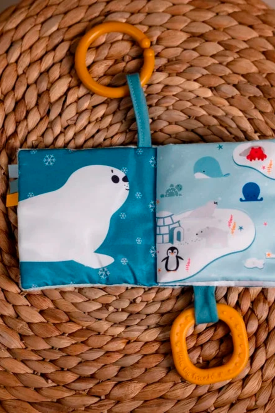 Libro de tela para bebé Little Big Friends