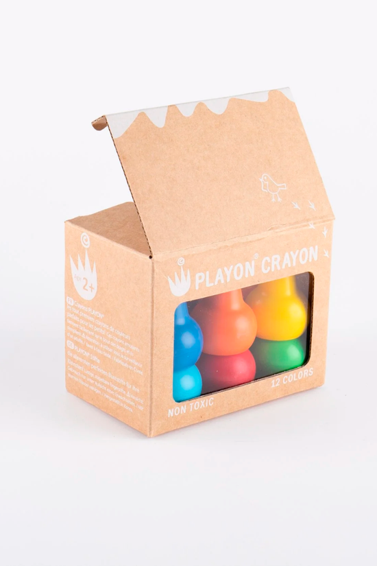 CRAYONES NO TOXICOS 12 UNIDADES PLAYON CRAYON