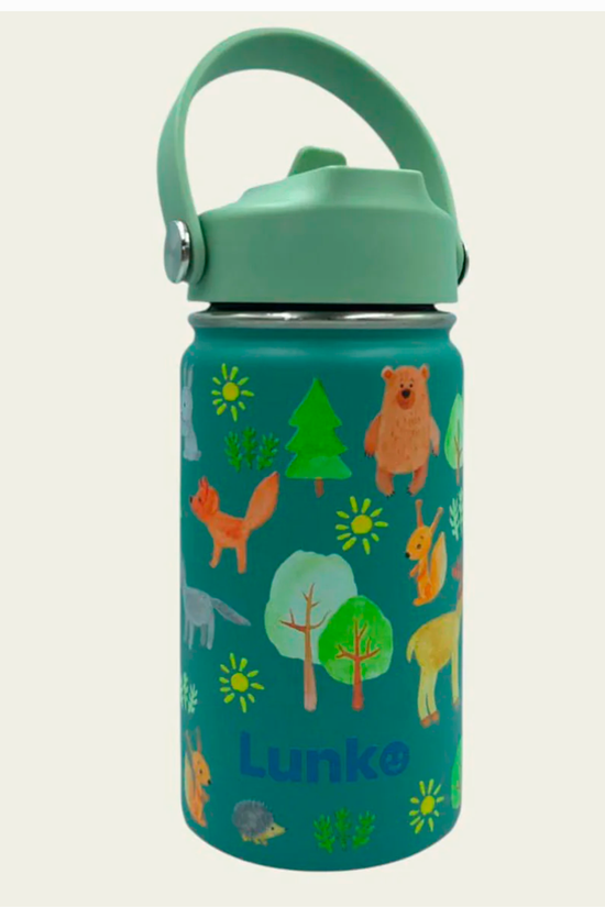 BOTELLA TÉRMICA 350 ML ANIMALES - LUNKO