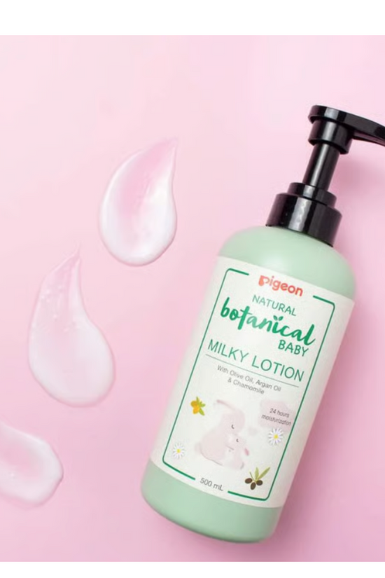 BOTANICAL BABY MILKY LOTION 500 ml PIGEON