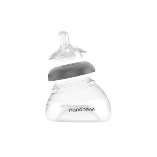 PACK 2 MAMADERAS DE LACTANCIA  150 ml  - NANOBEBE