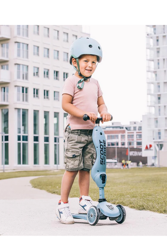 SCOOTER PARA NIÑOS 2 en 1 HIGHWAYKICK 1 STEEL - SCOOT AND RIDE