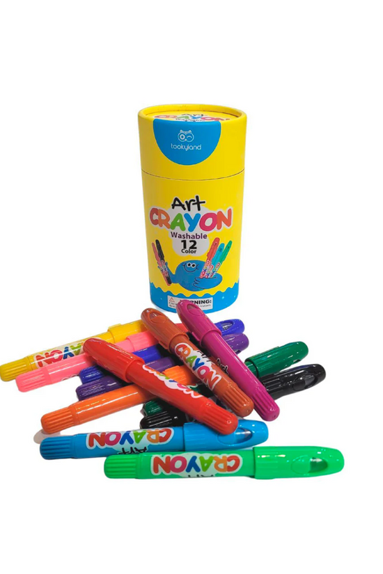 SET DE CRAYONES DE CERA 2 PIEZAS - TOOKY TOY