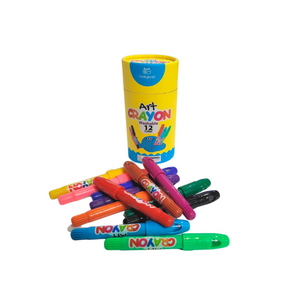 SET DE CRAYONES DE CERA 2 PIEZAS - TOOKY TOY