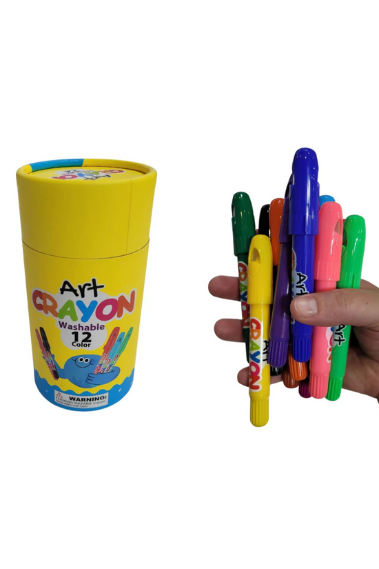 SET DE CRAYONES DE CERA 2 PIEZAS - TOOKY TOY