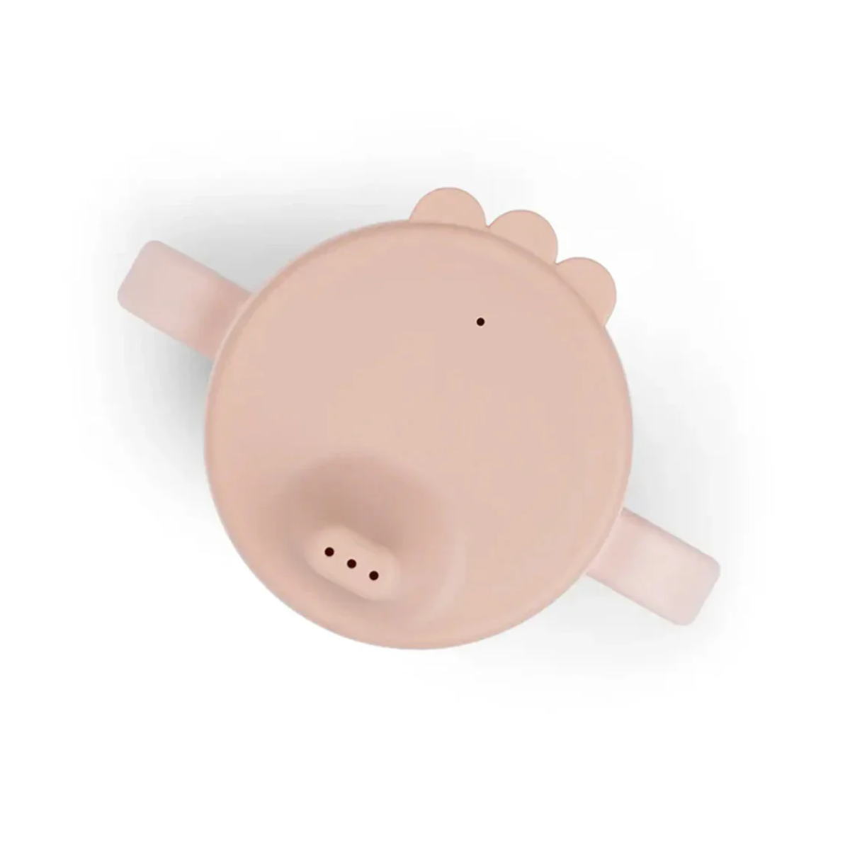 VASO CON BOQUILLA FOODIE TINY FARM ROSA DONE BY DEER