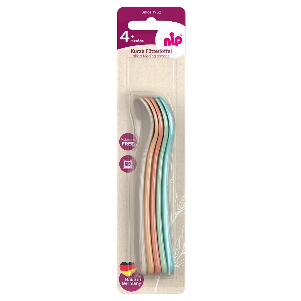 Cucharas NIP +4 Meses 5 Unidades