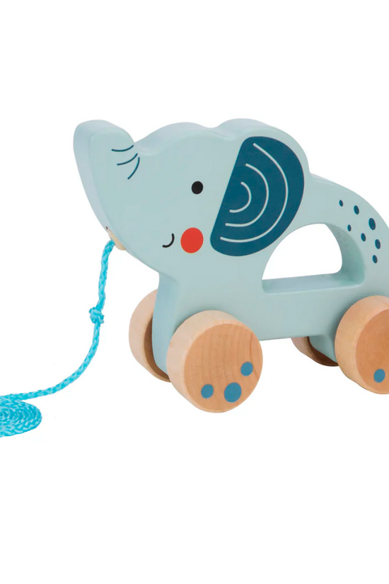 ELEFANTE DE MADERA PARA ARRASTRAR TOOKY TOY