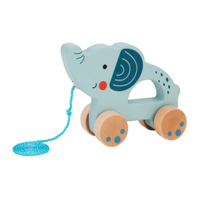ELEFANTE DE MADERA PARA ARRASTRAR TOOKY TOY