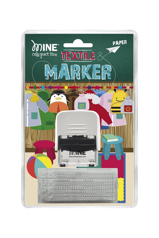 Marcador de Ropa y Libros Mine Stamp