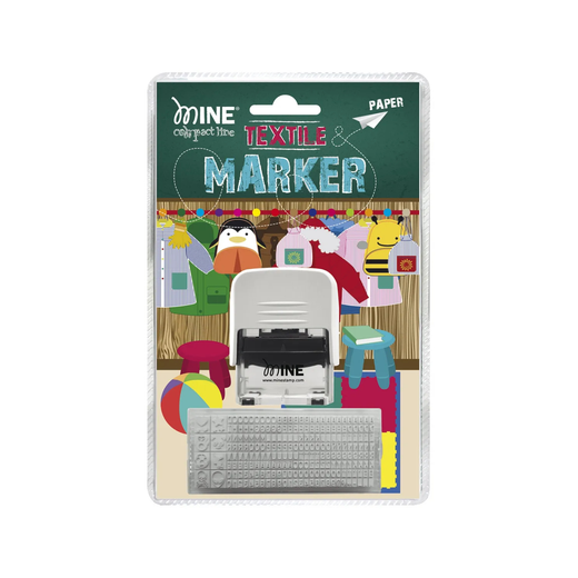 Marcador de Ropa y Libros Mine Stamp