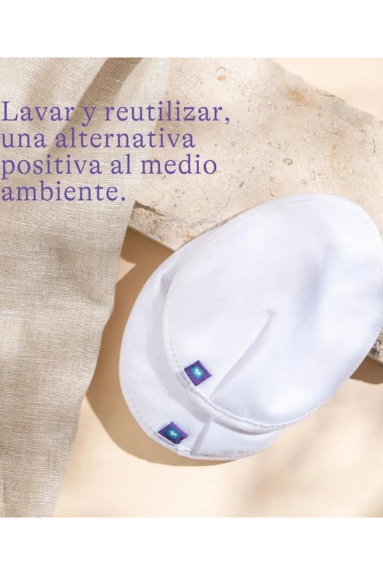 Absorbente De Leche Lansinoh Lavable Blanco