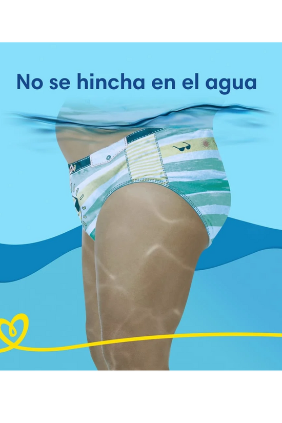 PAÑAL DE PISCINA LITTLE SPLASHERS TALLA L PAMPERS