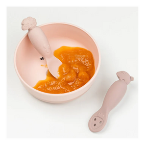 JUEGO DE CUCHARA DE APRENDIZAJE TINY  FARM ROSA DONE BY DEER