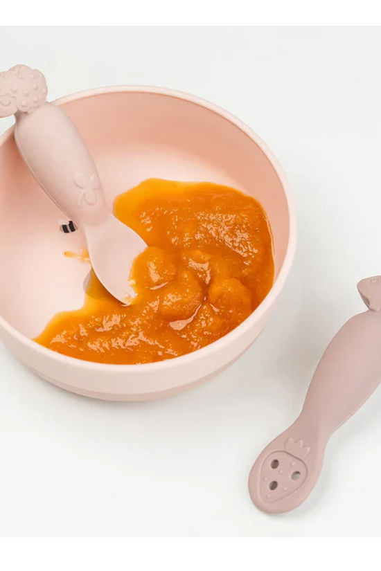 JUEGO DE CUCHARA DE APRENDIZAJE TINY  FARM ROSA DONE BY DEER