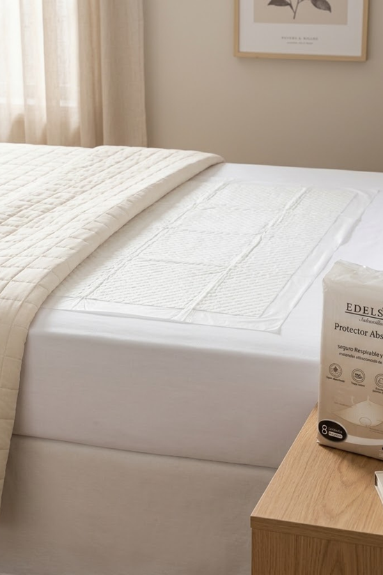 Sabanillas Protectores Edelsec 90 X 60 Cm 8 U
