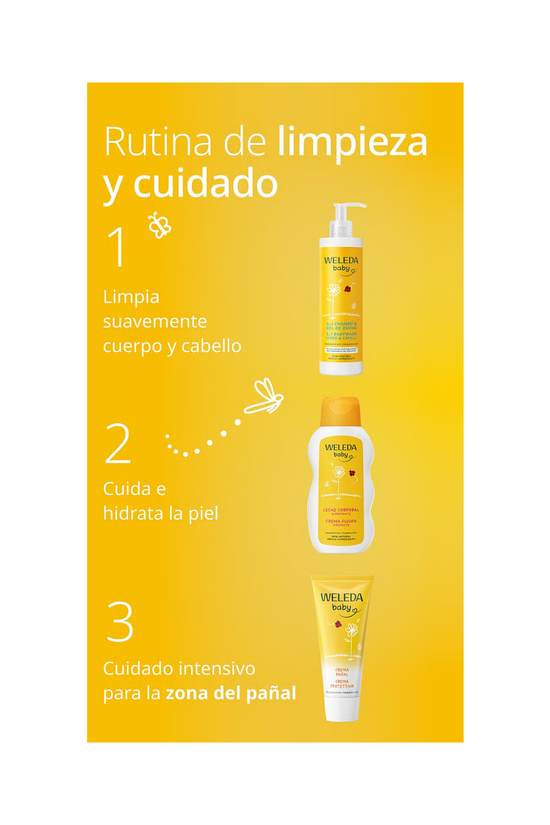 Shampoo Y Gel De Ducha Caléndula Weleda 400 ML