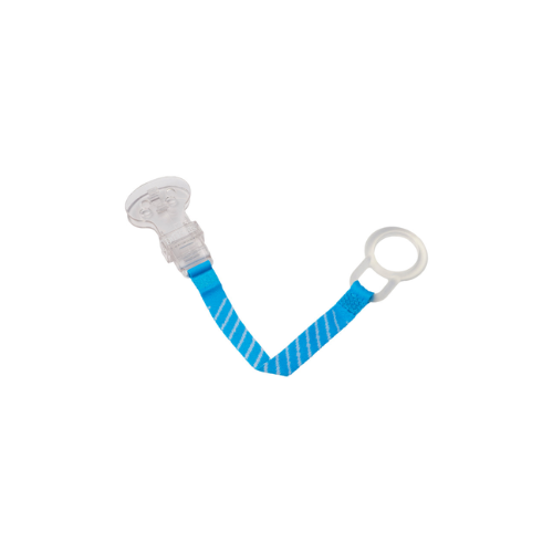 PORTA CHUPETES CLIP AZUL - DR. BROWN'S