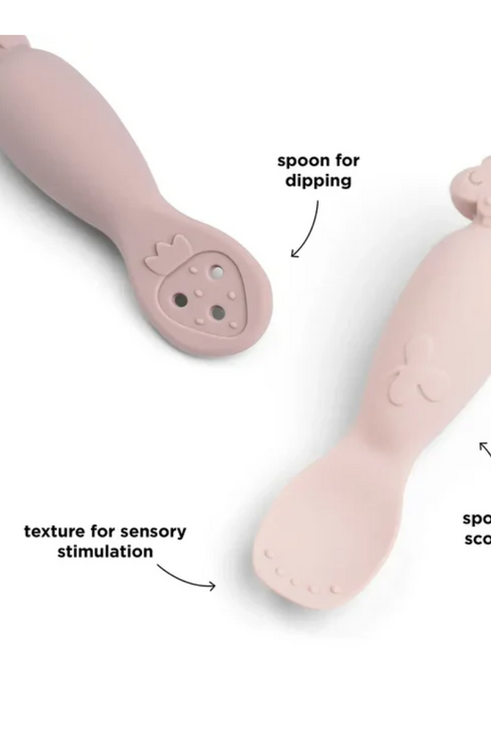 JUEGO DE CUCHARA DE APRENDIZAJE TINY  FARM ROSA DONE BY DEER
