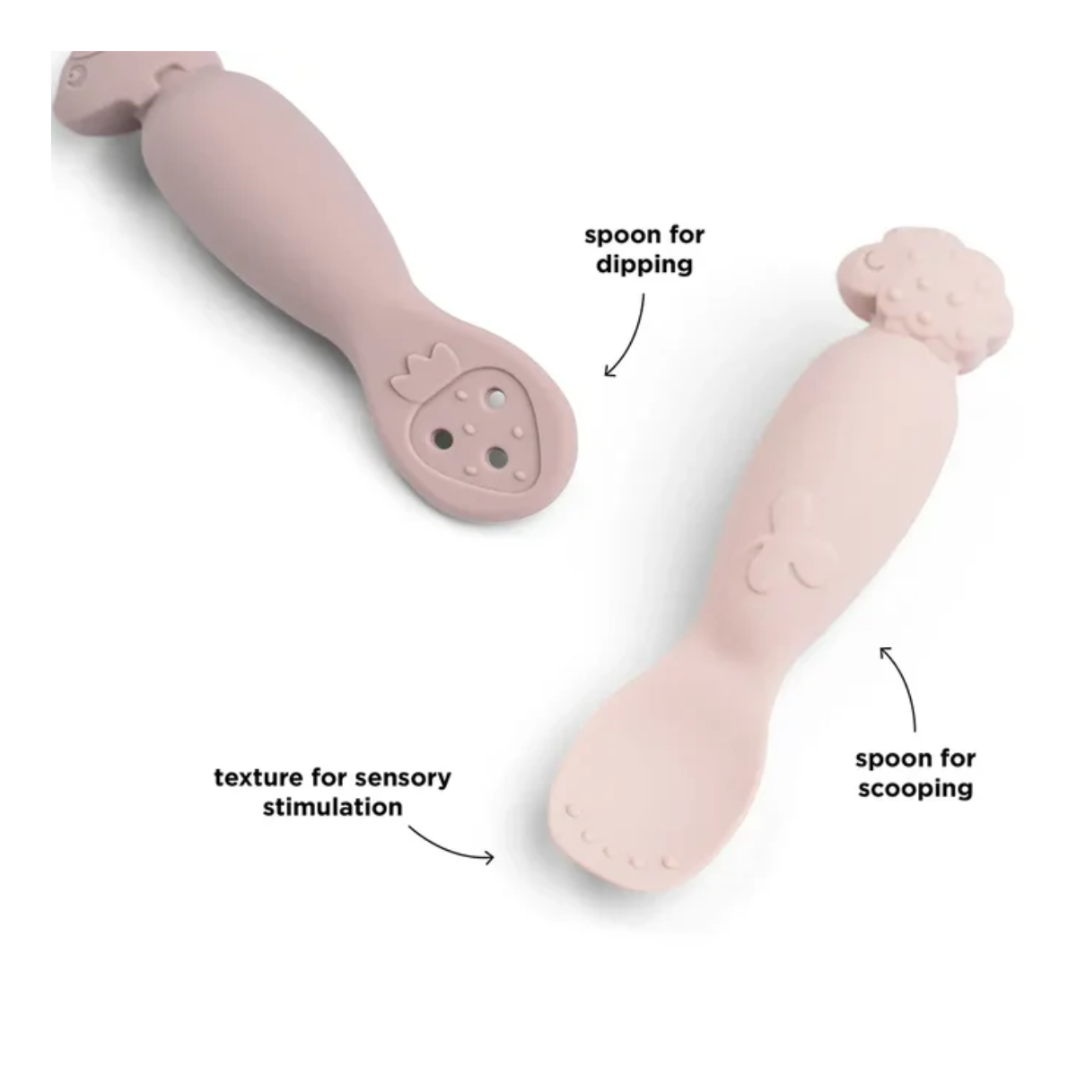 JUEGO DE CUCHARA DE APRENDIZAJE TINY  FARM ROSA DONE BY DEER