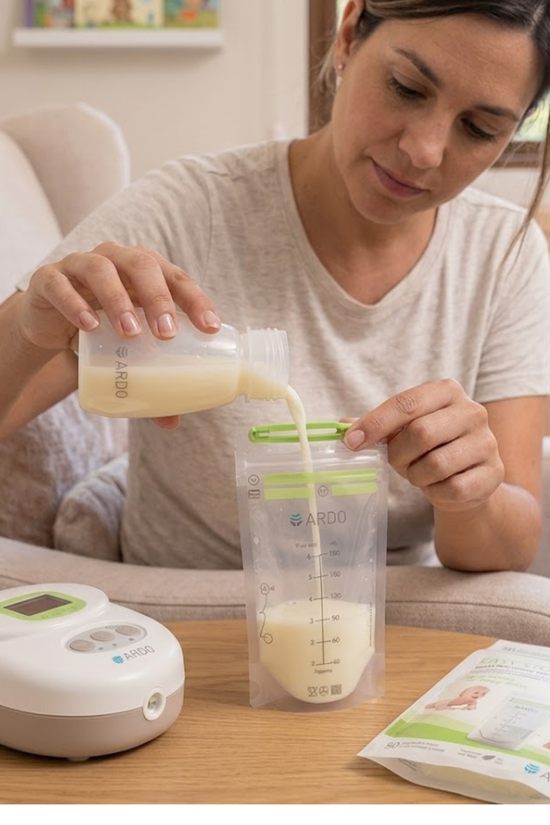 Bolsas De Almacenamiento De Leche Ardo 50 U.