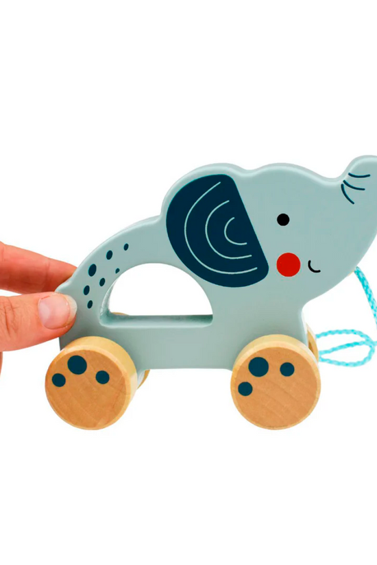 ELEFANTE DE MADERA PARA ARRASTRAR TOOKY TOY
