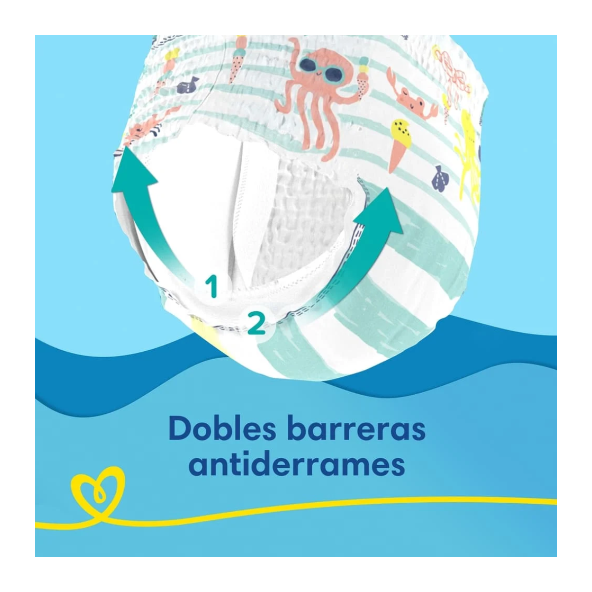 PAÑAL DE PISCINA LITTLE SPLASHERS TALLA L PAMPERS