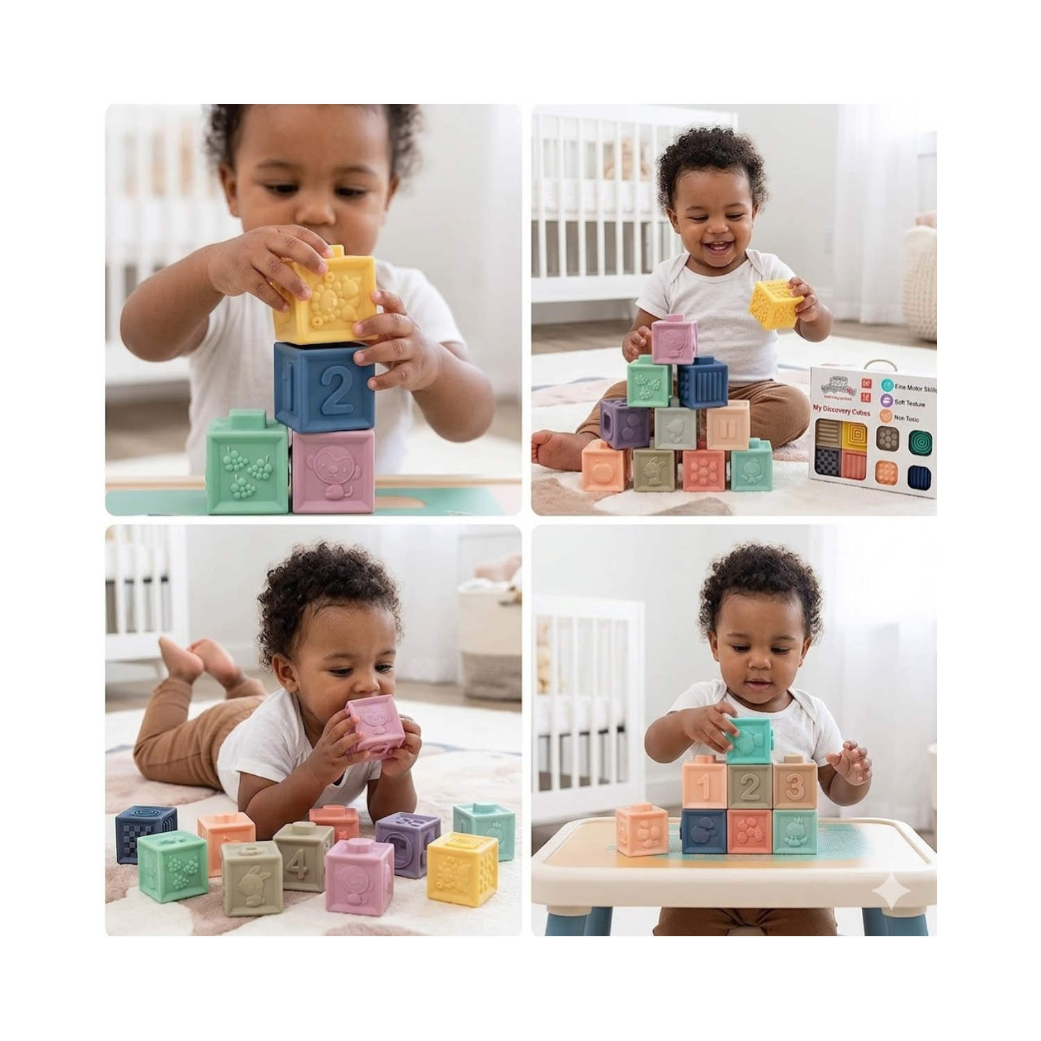 Cubos De Aprendizaje Baby To Love
