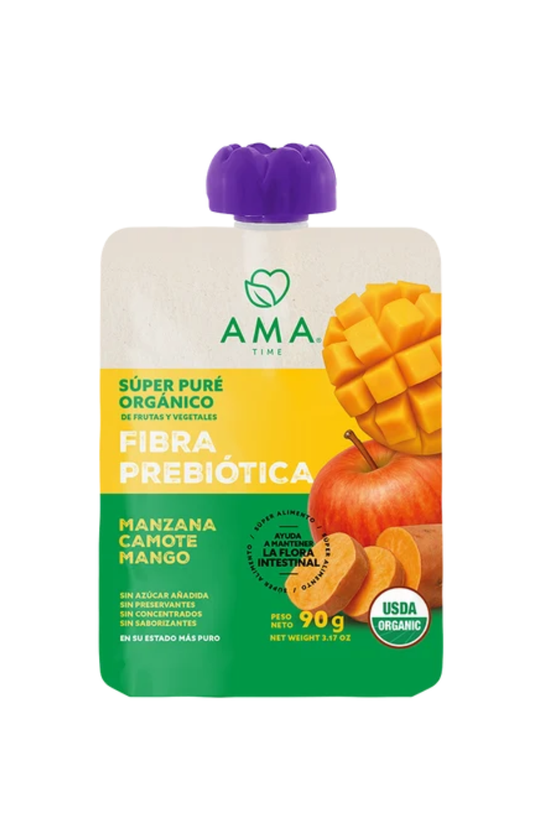 Super Puré Orgánico AMA Fibra Prebiótica 90 Gr.