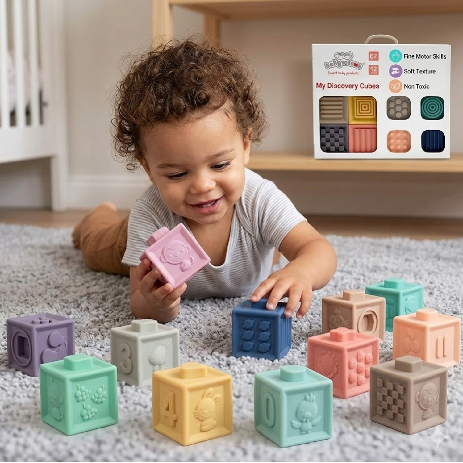 Cubos De Aprendizaje Baby To Love
