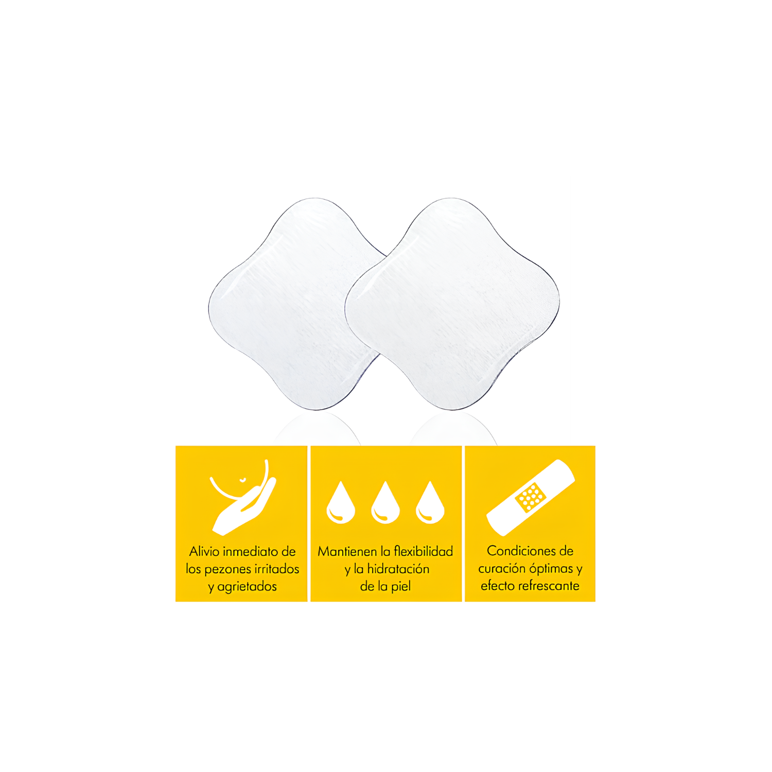 Parches de Hidrogel Medela para Pezones 4 U.
