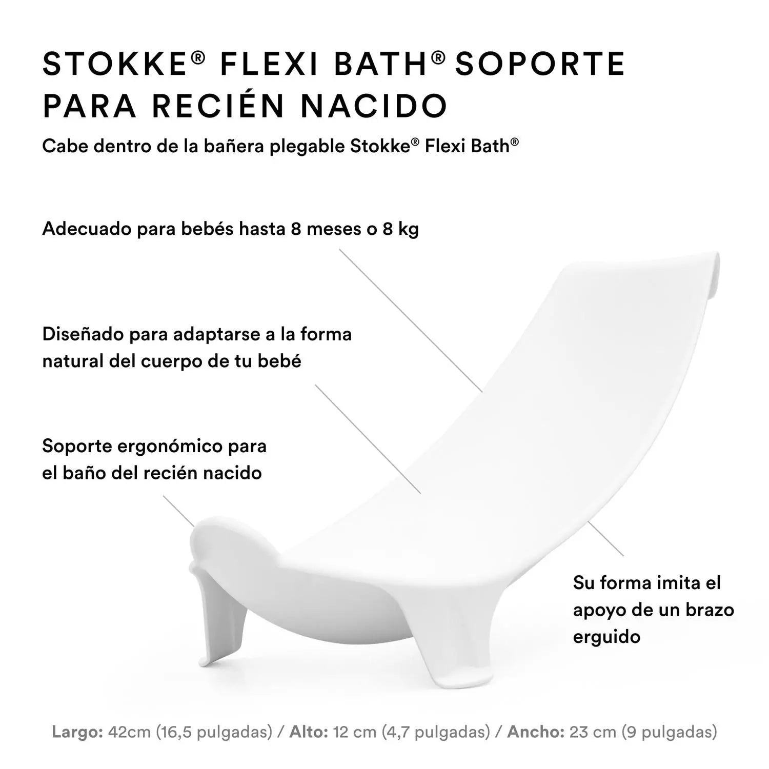 Soporte Para Tina Blanco Stokke Recién Nacido