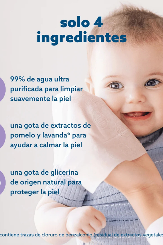 Toallas Húmedas WaterWipes Soothing 60 U