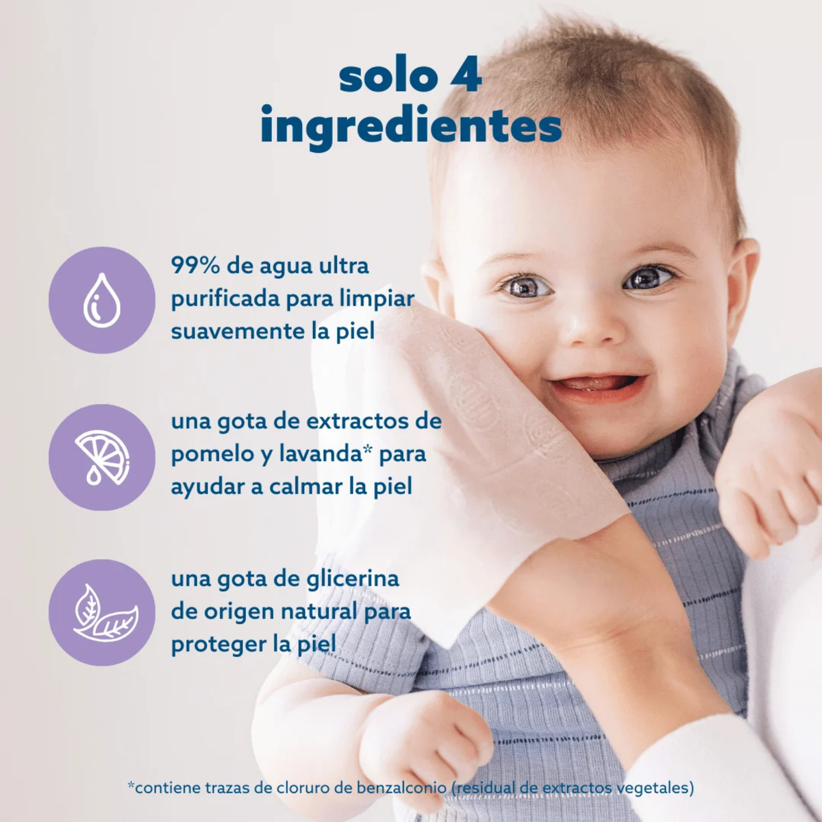 Toallas Húmedas WaterWipes Soothing 60 U