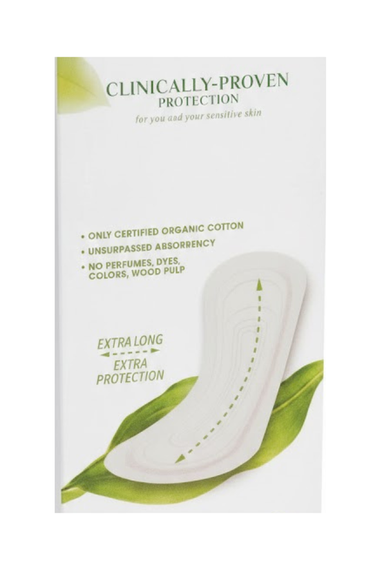 Protector Diario Organyc Extra Largo  20 U