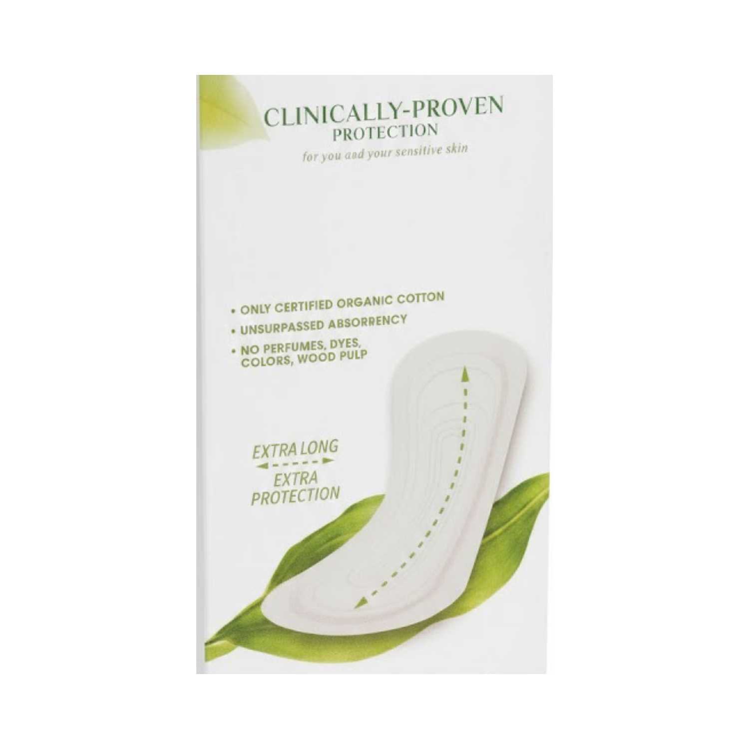 Protector Diario Organyc Extra Largo  20 U