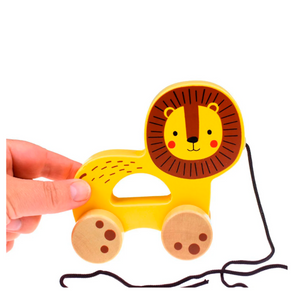 LEON DE MADERA PARA ARRASTRAR TOOKY TOY