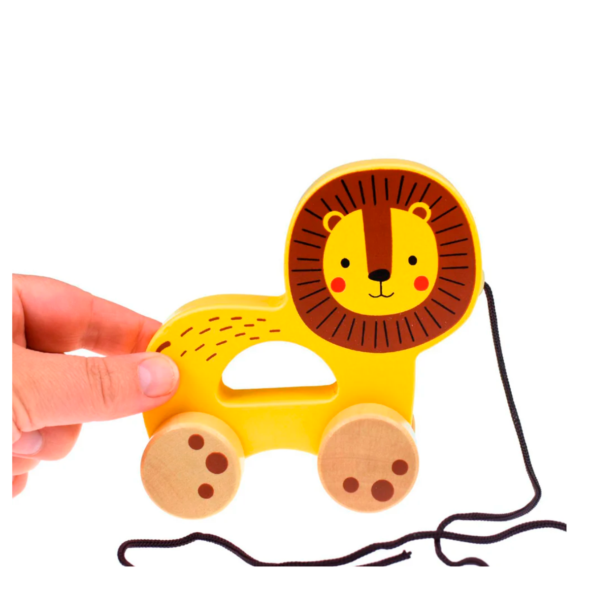 LEON DE MADERA PARA ARRASTRAR TOOKY TOY