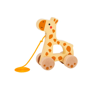JIRAFA DE MADERA PARA ARRASTRAR TOOKY TOY