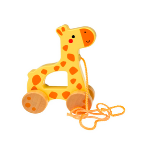JIRAFA DE MADERA PARA ARRASTRAR TOOKY TOY