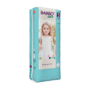 PAÑAL ECO FRIENDLY BAMBO NATURE TALLA 5