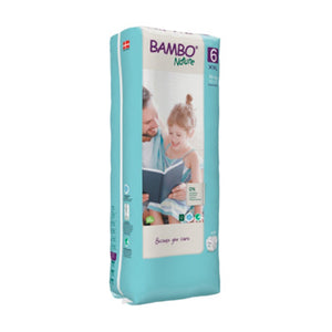 PAÑAL ECO FRIENDLY BAMBO NATURE TALLA 6