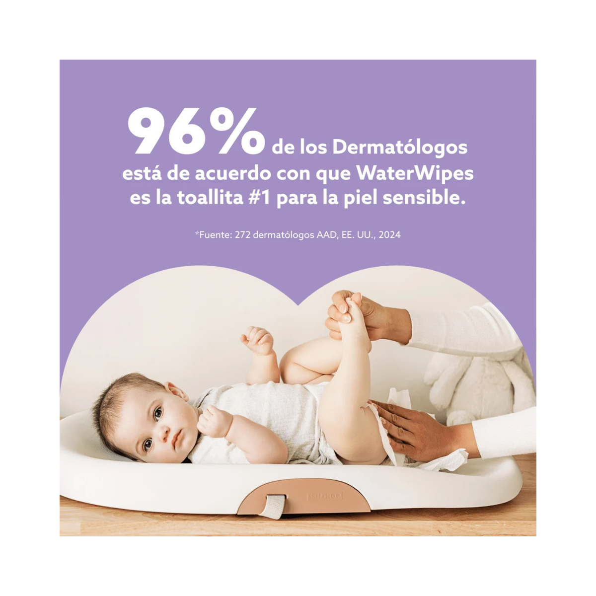 Toallas Húmedas WaterWipes Soothing 60 U